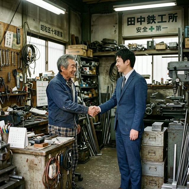 事業承継を成功させた社長のイメージ